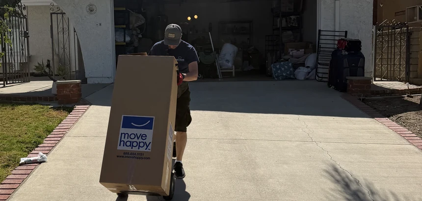 Adept Moving truck on Acadia Avenue in Agoura Hills, 91301
