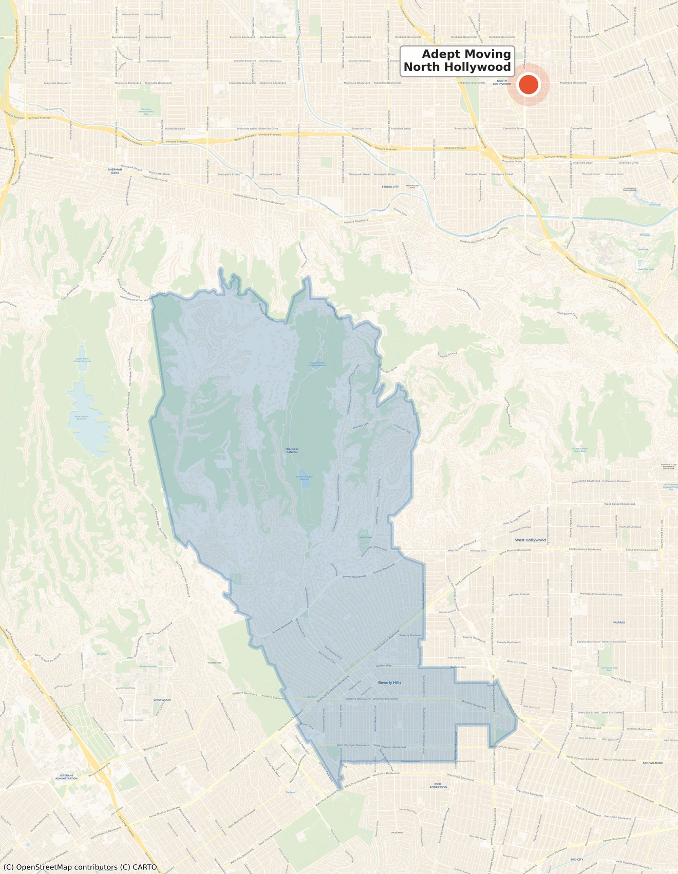 Serving Beverly Hills from North Hollywood
