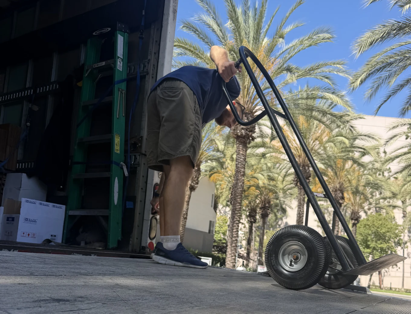 Adept Moving crew on a local move in Costa Mesa