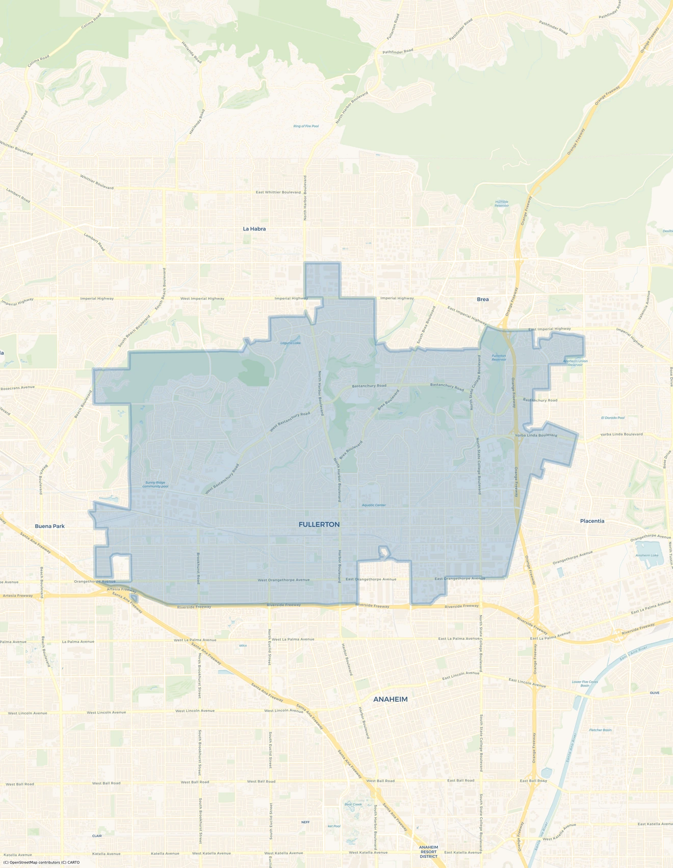 Serving Fullerton from North Hollywood