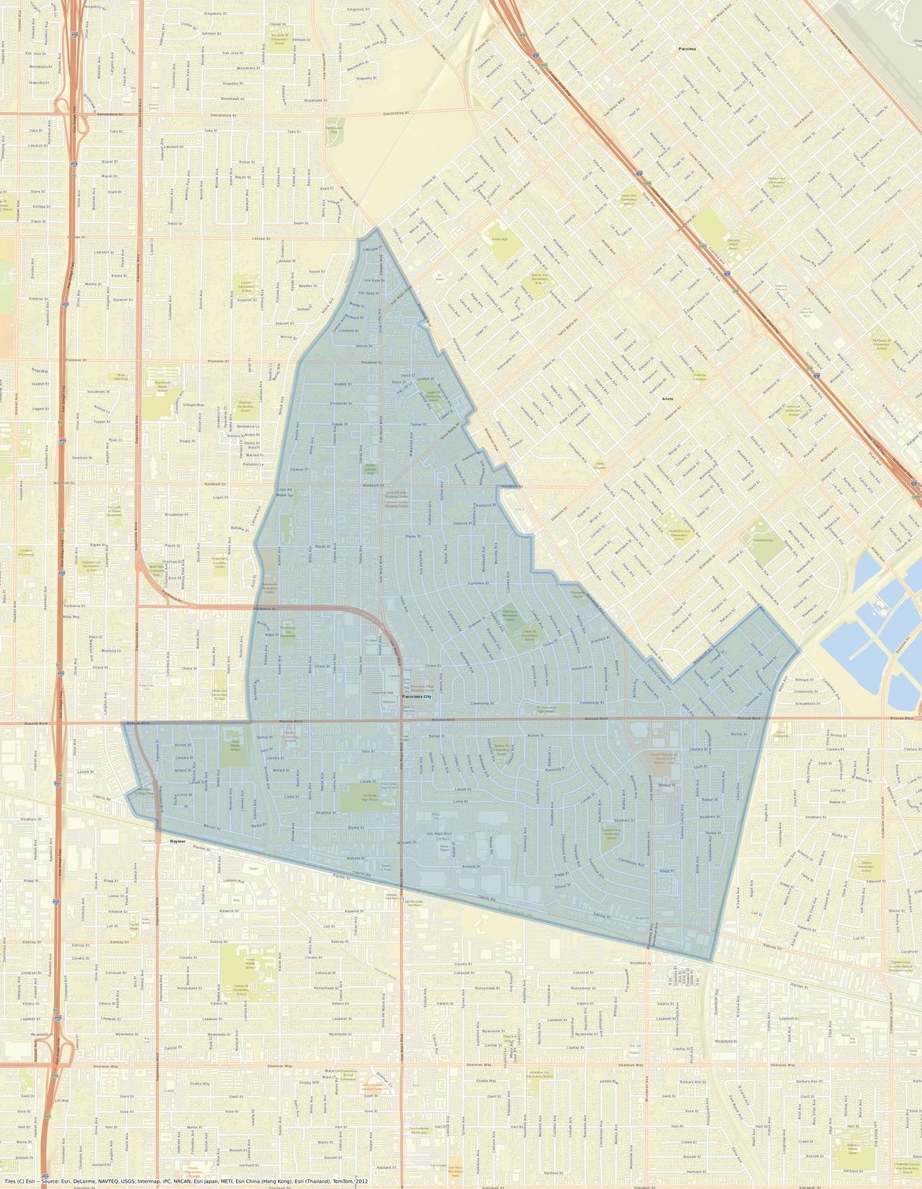 Serving Panorama City from North Hollywood