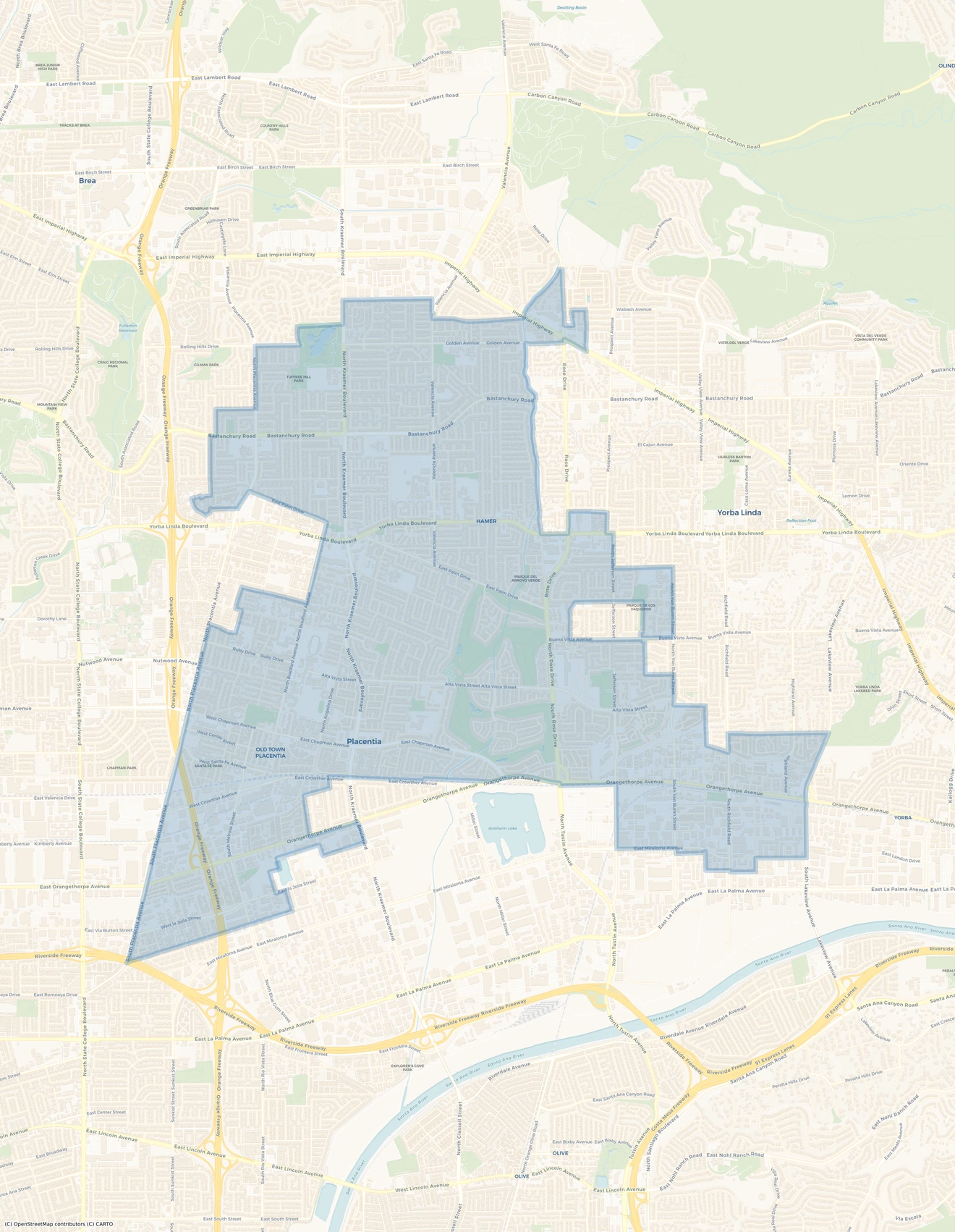 Serving Placentia from North Hollywood