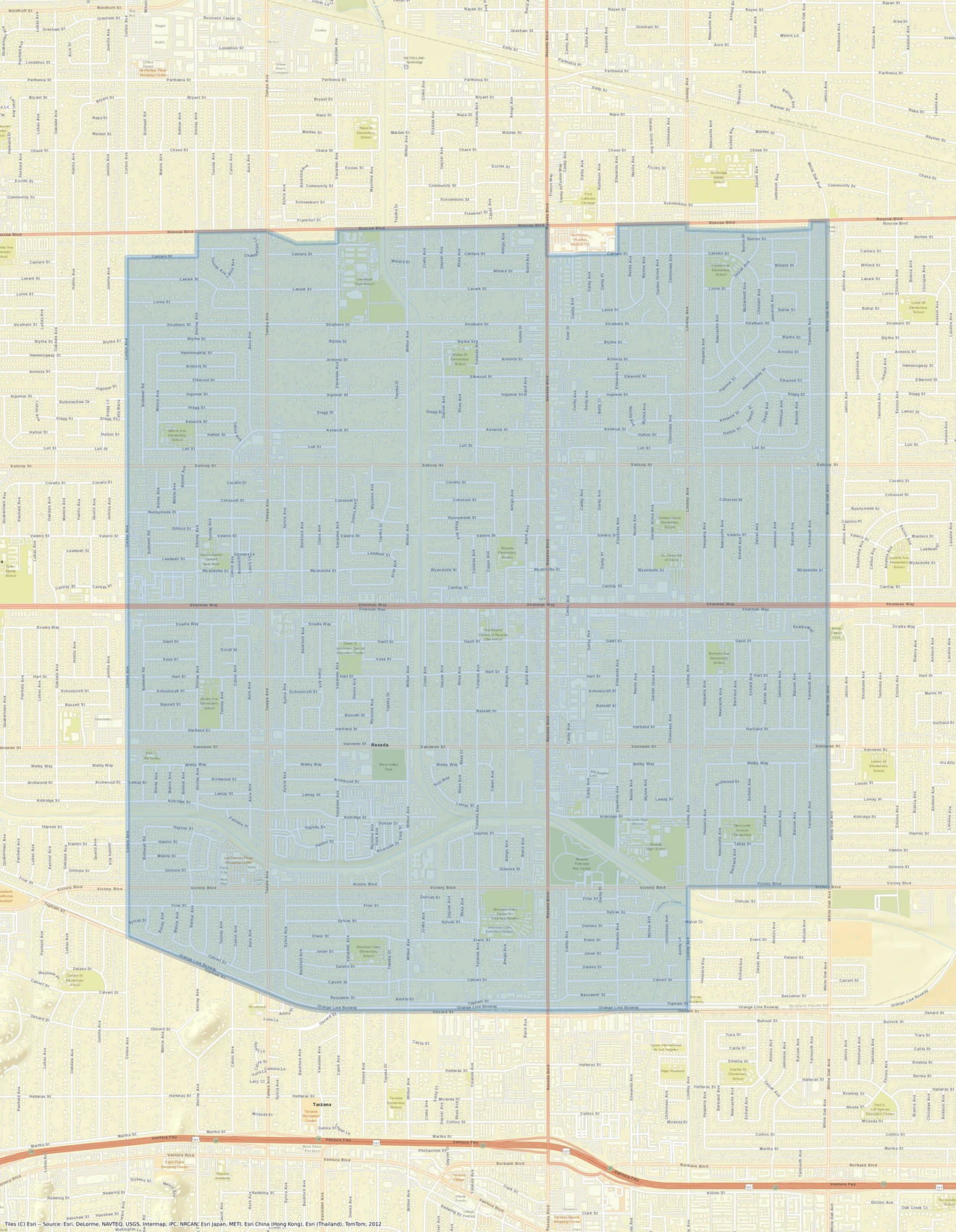 Serving Reseda from North Hollywood