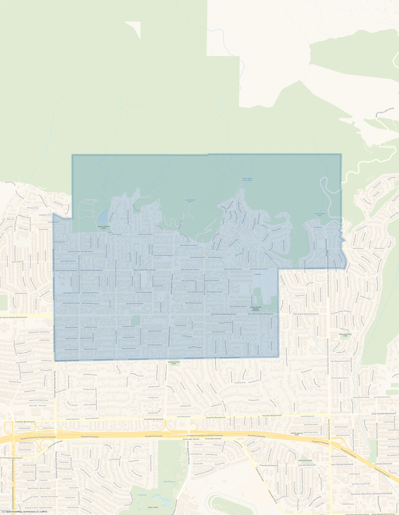 Serving Sierra Madre from North Hollywood