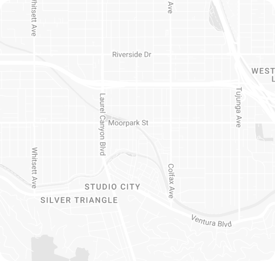Greater Los Angeles service area map