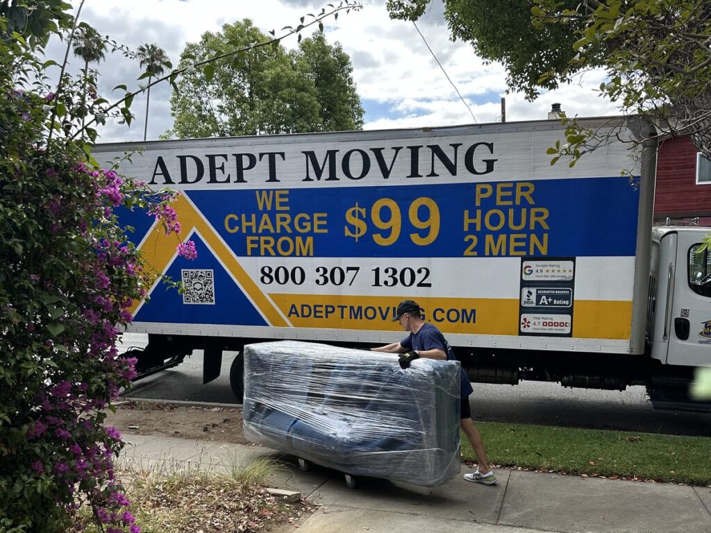 Two-Story Apartment Move from Allen Avenue to Raymond Avenue in Glendale