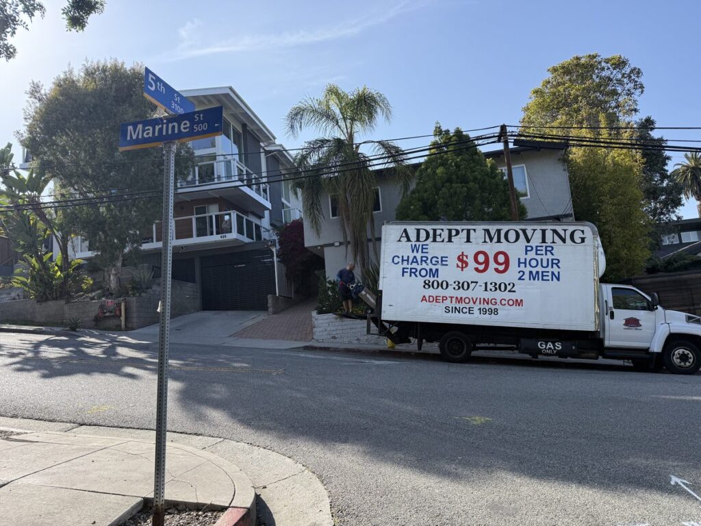 An Apartment-to-House Move from Marine Street to 17th Street in Santa Monica