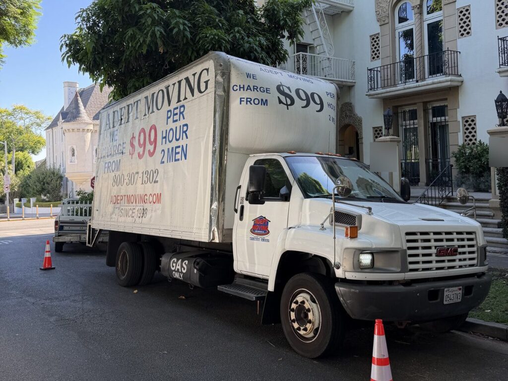 A West Hollywood move from North Harper Avenue to North Curson Avenue