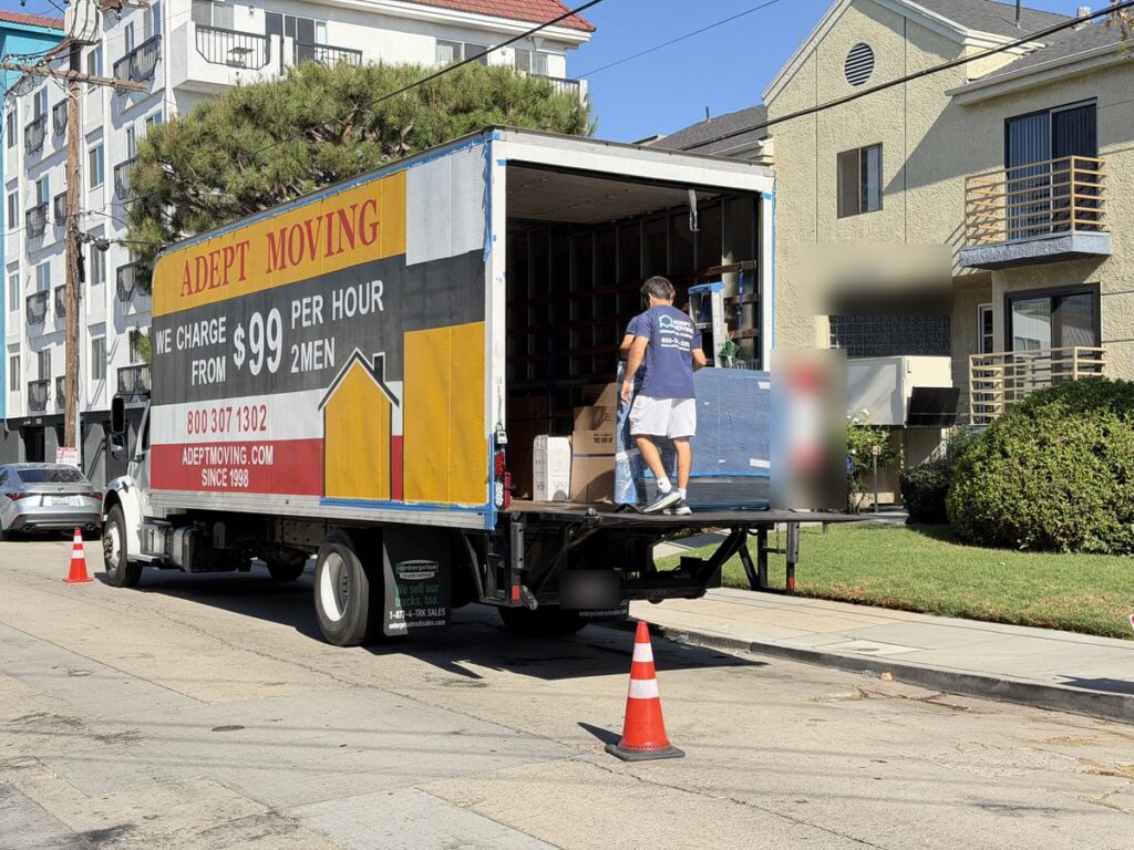 An Apartment-To-House move from Morrison Street to Farmdale Avenue in North Hollywood