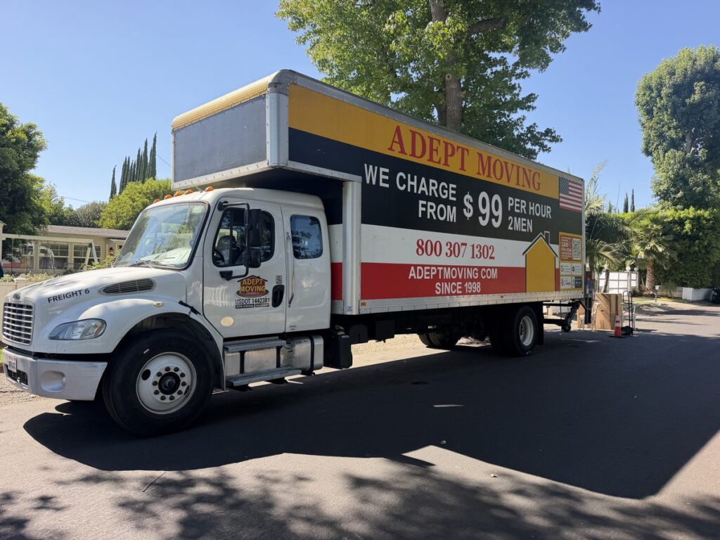 A Household Move from Matilija Avenue to Burnet Avenue in Sherman Oaks